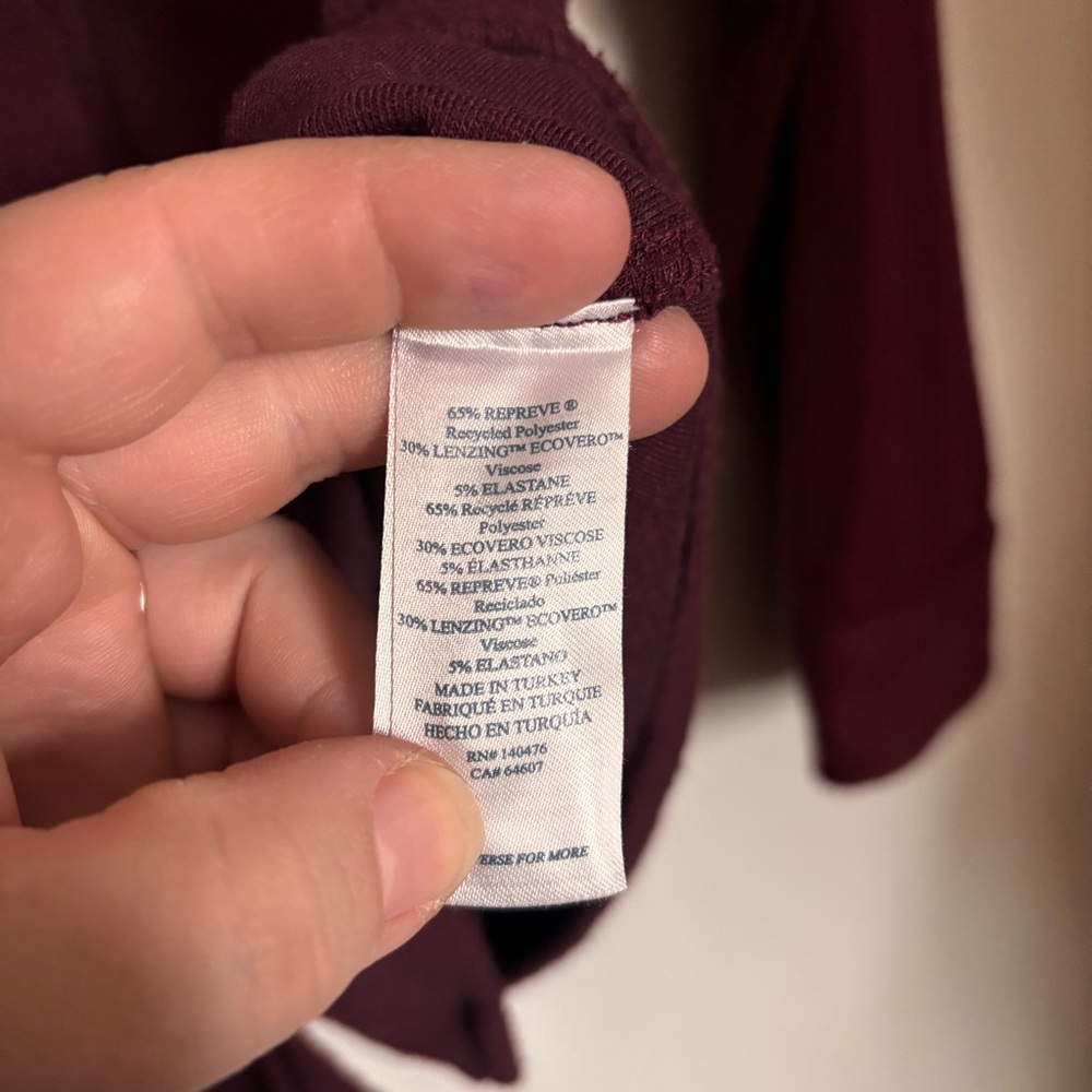 Faherty Deep Red Button Down Shirt - image 3